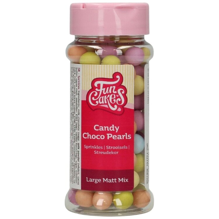 Funcakes Large Chocolate Balls, Pastel Assortment 70g