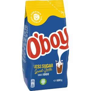 Oboy Less Sugar Cocoa Drink Powder 500g