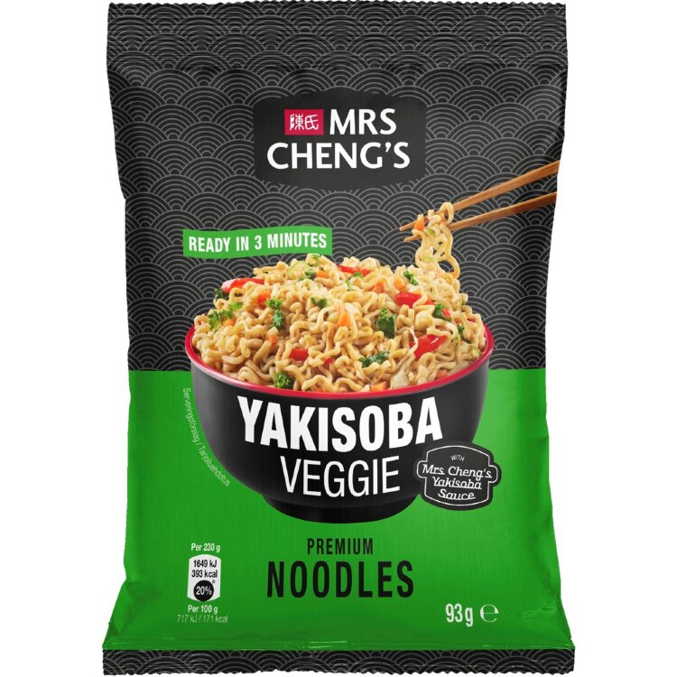 Mrs Cheng’s Yakisoba Noodle Vegetable 93g