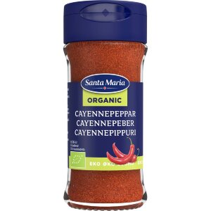 Santa Maria Cayenne Pepper Organic, Jar 38g