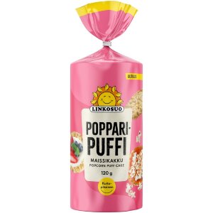 Linkosuo Corn Cake Popcorn Puff 120 g