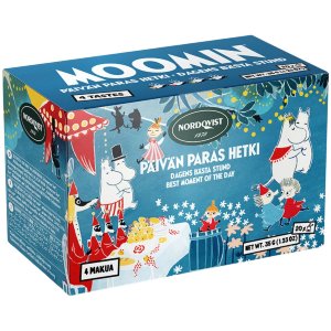 Nordqvist Moomin Best Moment of the Day 20x1.75g black flavored bagged tea