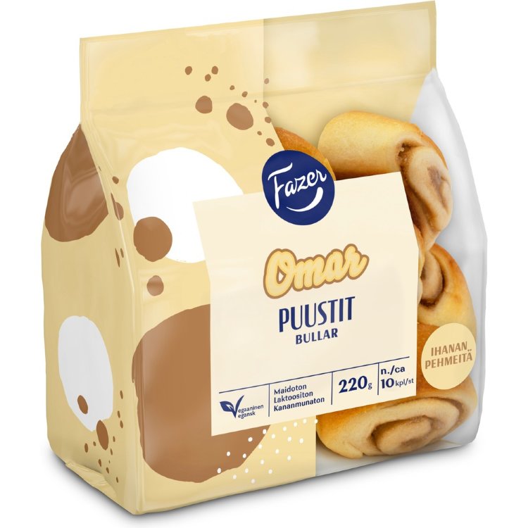 Fazer Omar -buns 220g, sweet bun