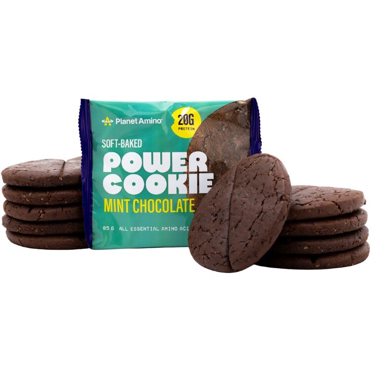 Planet Amino Power Cookie Protein Cookie Mint Chocolate 85 g
