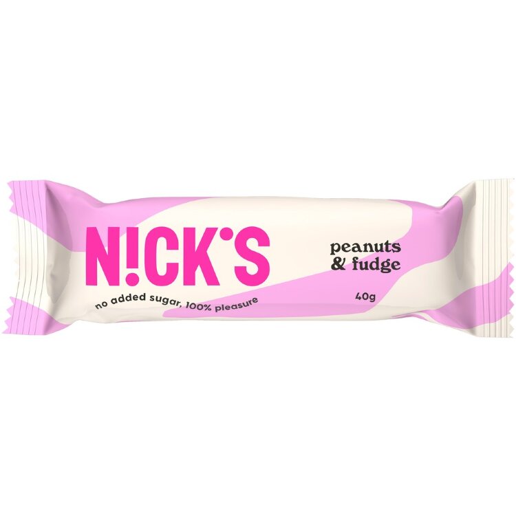 Nick's Peanuts & Fudge Bar 40g
