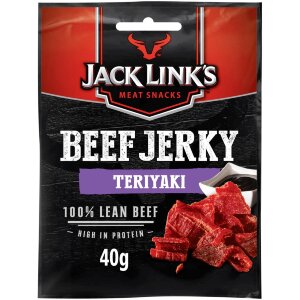 Jack Link's Beef Jerky Teriyaki Flavored and Dried Beef Strips 40g