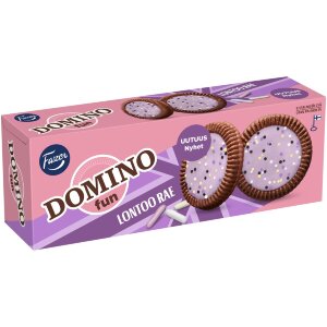 Fazer Domino Fun London Pearl Treat Cookie 120g