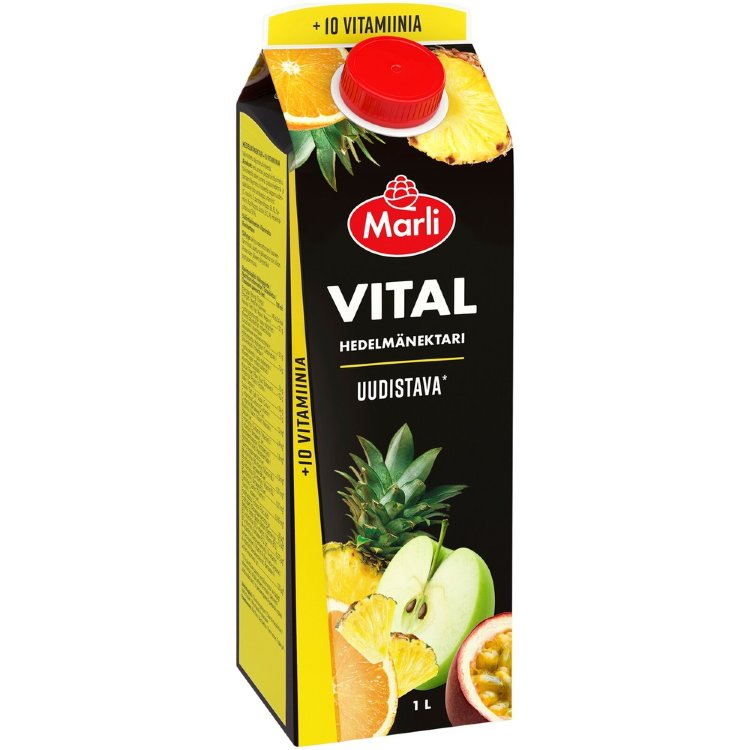 Marli Vital Fruit Nectar + 10 Vitamins 1 L