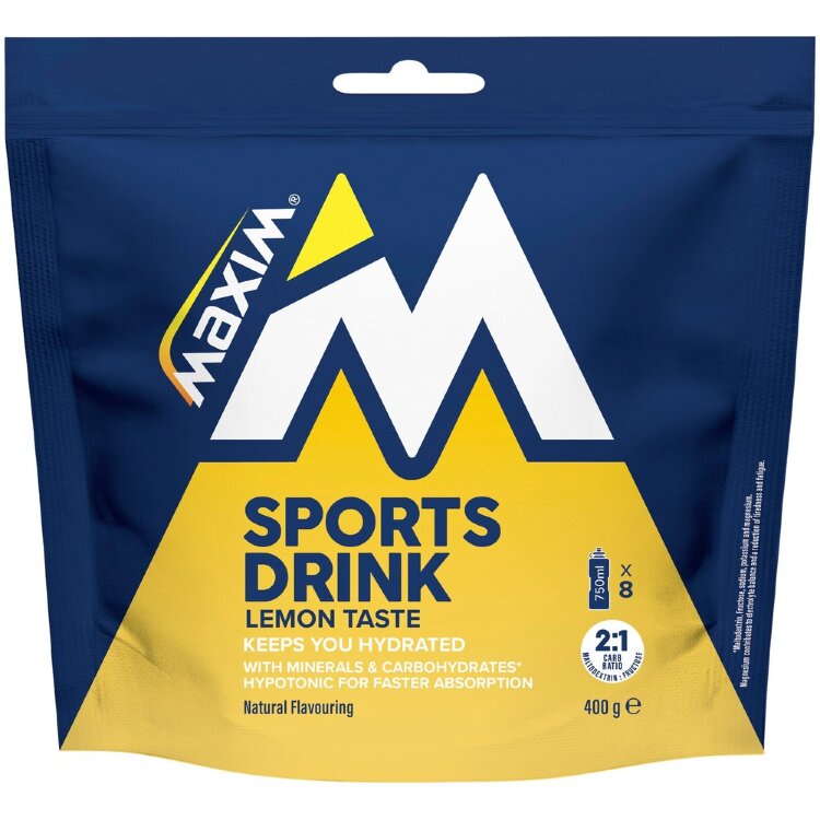 Maxim Sports Drink Lemon sports drink powder 400g