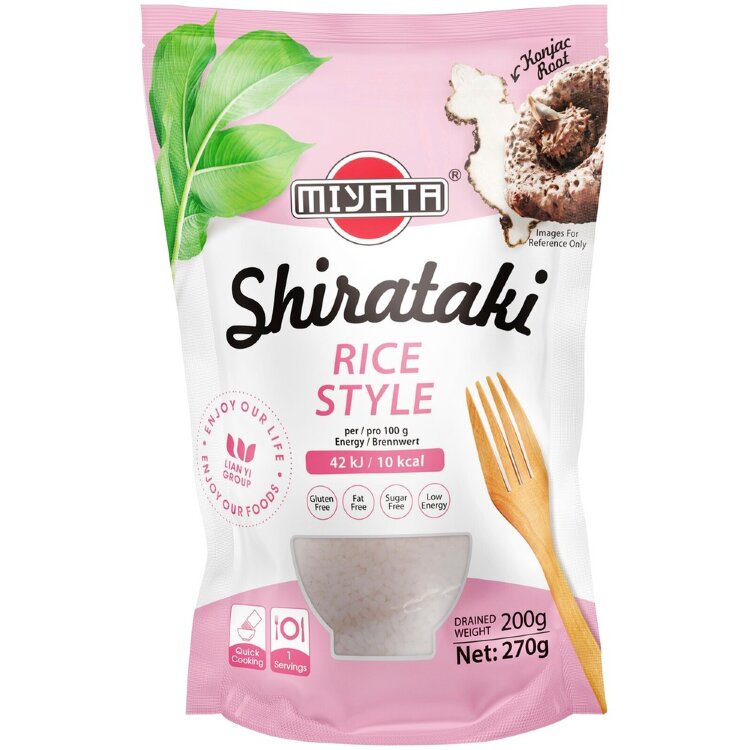 Miyata Shirataki Rice Noodles 270 g