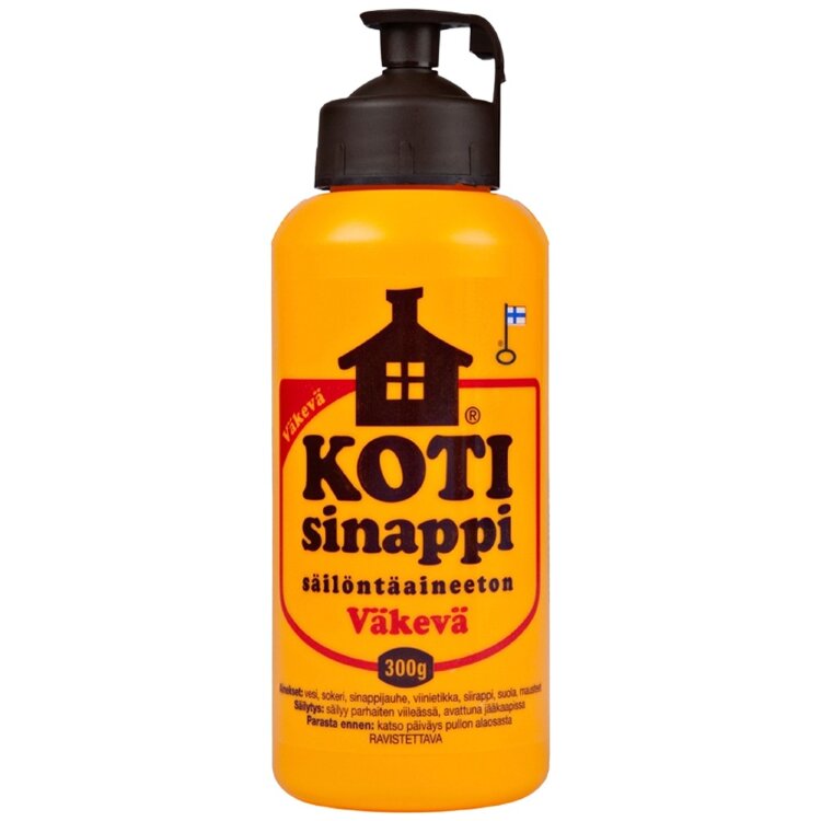 KOTISINAPPI Strong Mustard 300g