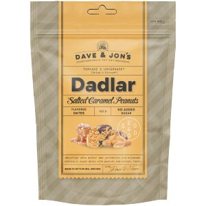 Dave&Jons Seedless Dates, Caramel and Peanut Flavored Dates 125 g
