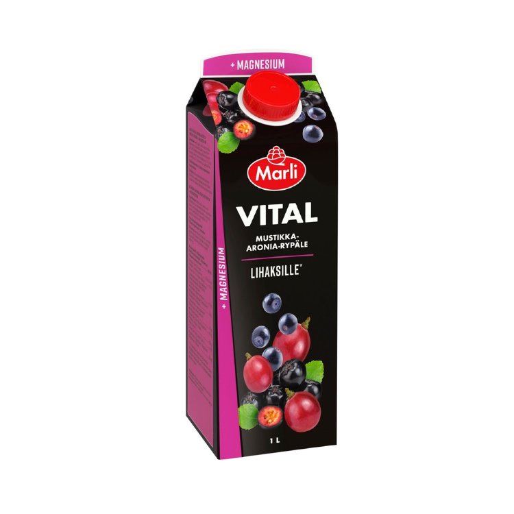 Marli Vital Grape-Aronia-Blueberry Juice Drink +Magnesium 1 L