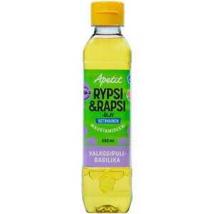 Apetit Domestic Rapeseed & Canola Oil Garlic-Basil Flavor 250ml