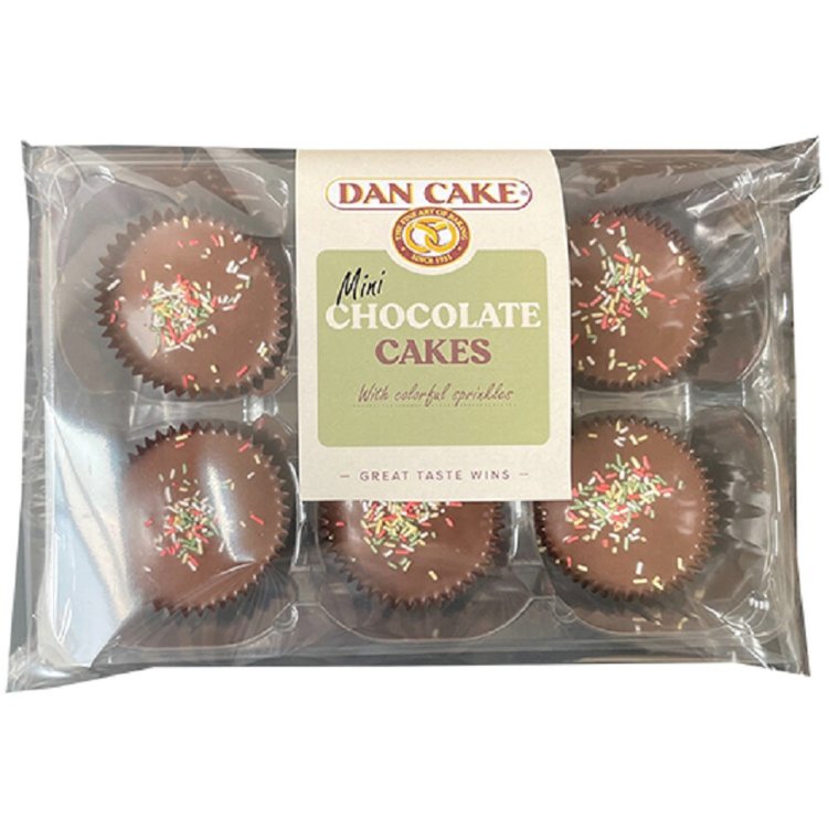Dan Cake Mini Chocolate Cakes 6 pcs 150g