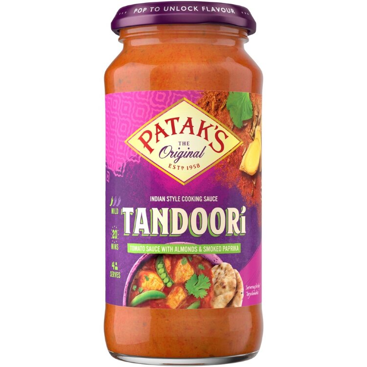 Patak's Tandoori Curry Sauce 450g