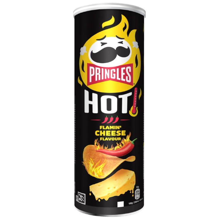 PRINGLES Hot Flamin' Cheese 160g
