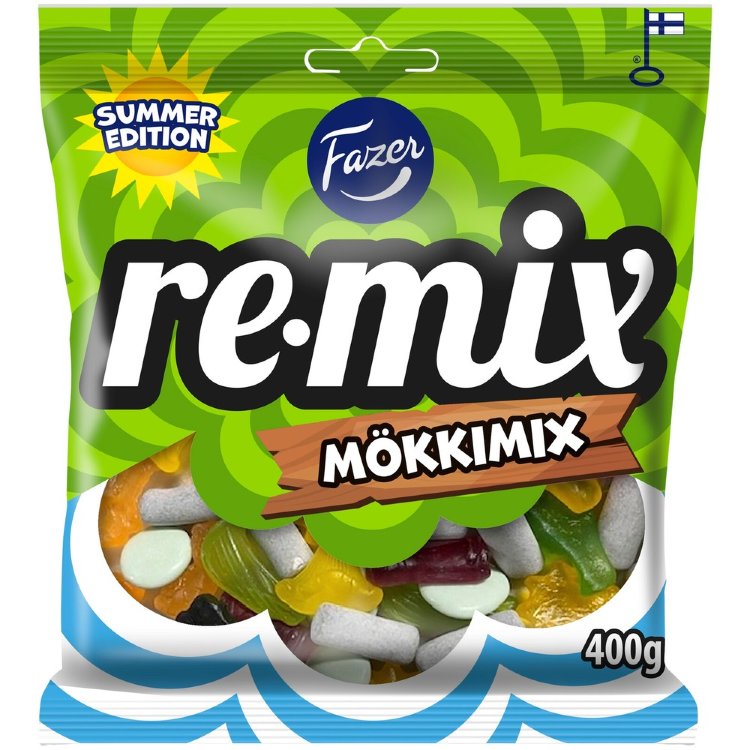 Fazer Remix Mökkimix candy bag 400g