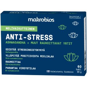 Makrobios Anti-stress 60 Tablets 30g