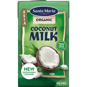 Santa Maria 250ml Coconut Milk Organic Coconut Milk