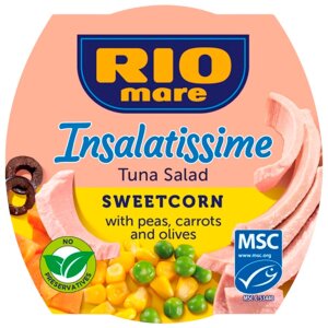 Rio Mare Insalatissime MSC Tuna Ready Salad with Corn 160g