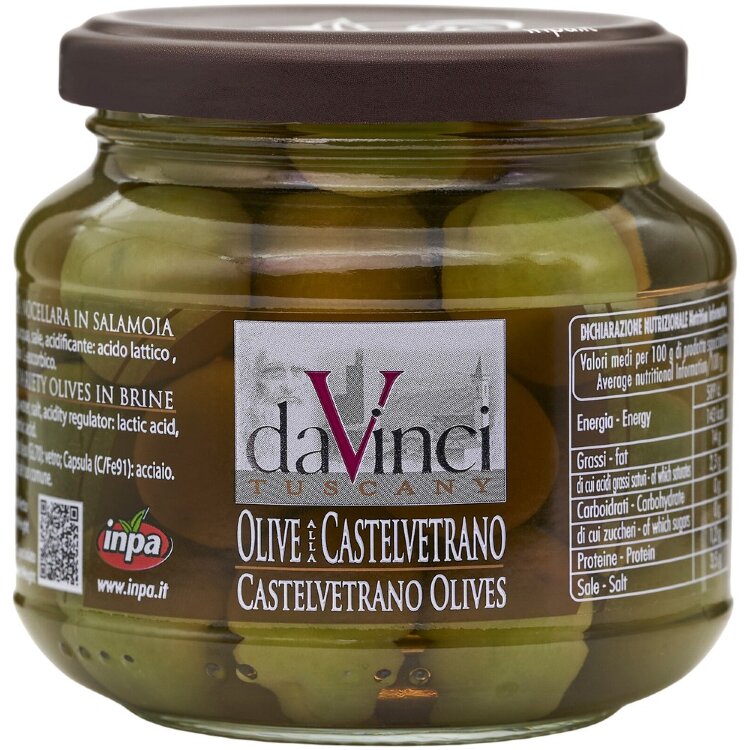 Da Vinci Castelvetrano Olives In Brine 280/170 g