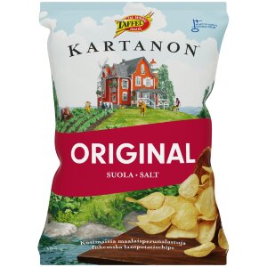 Taffel Kartanon Original Salted Chips 180g