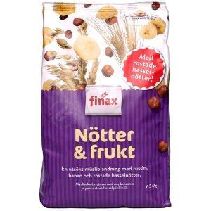Finax Muesli Nut & Fruit 650g
