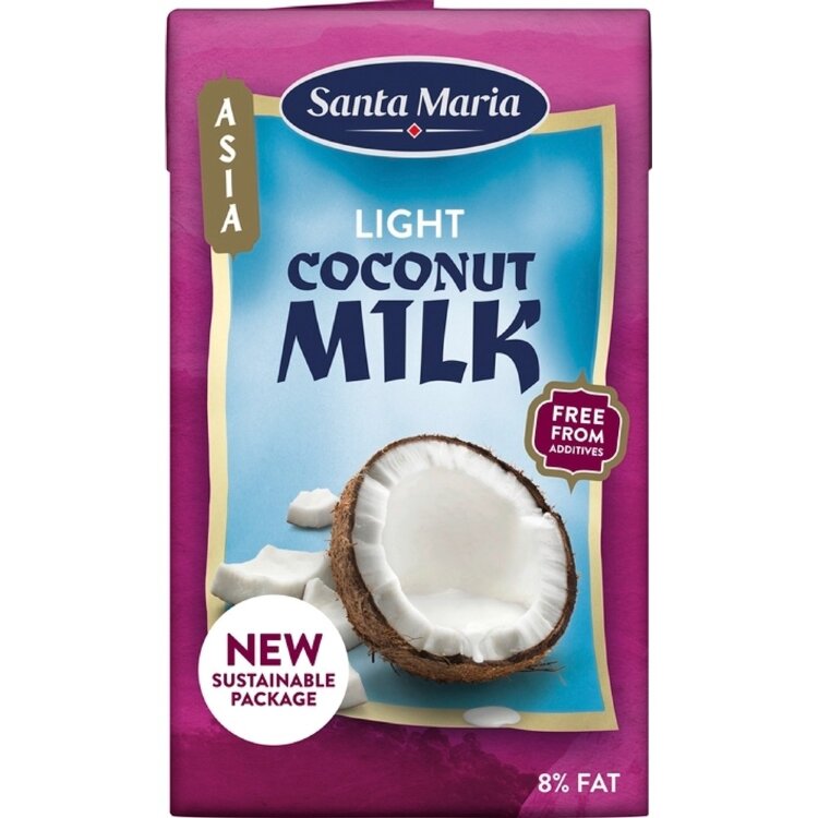 Santa Maria 250ml Coconut Milk Light kookosmaito