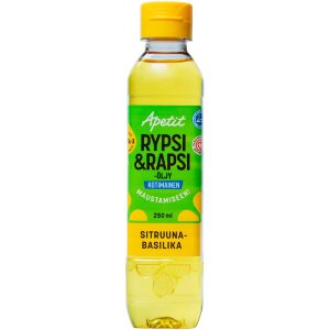 Apetit Domestic Rapeseed & Canola Oil Lemon-Basil Flavor 250ml