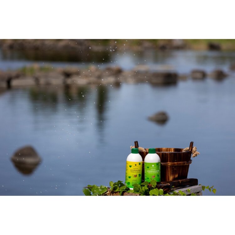 Emendo Burnt Rope Bucket And Ladle