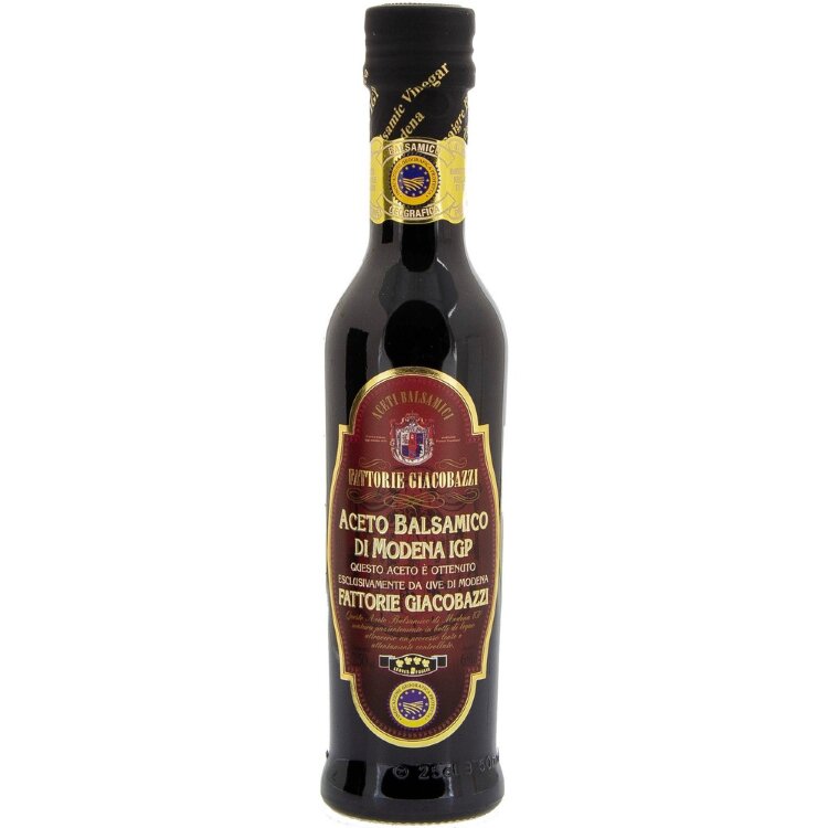 Fattorie Giacobazzi Italian Balsamic Vinegar 4 leaves 250ml