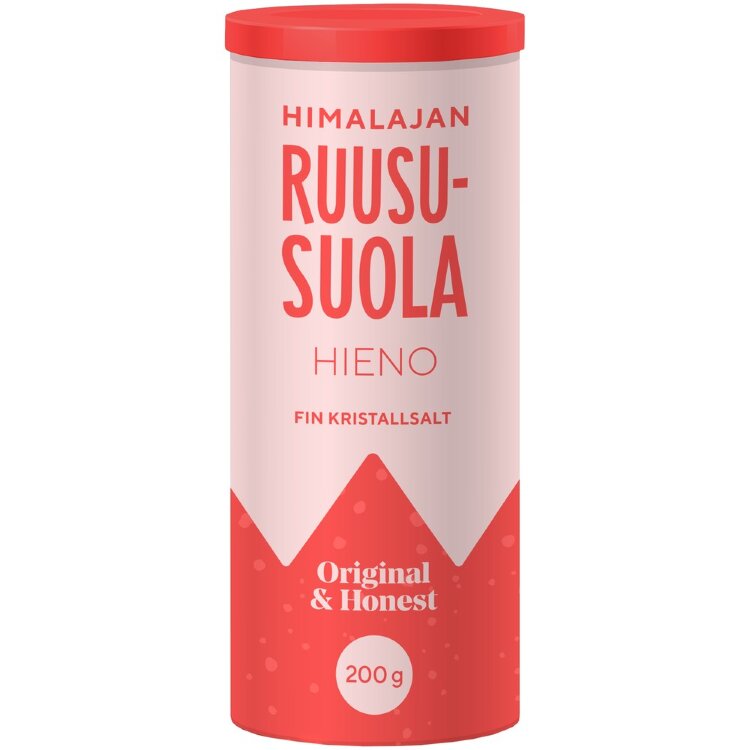 Original & Honest Himalayan Pink Salt Grinder 200g
