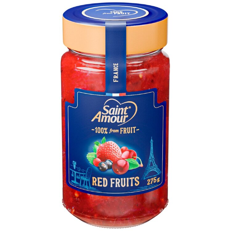 St Amour Jam Red Berries 275 g
