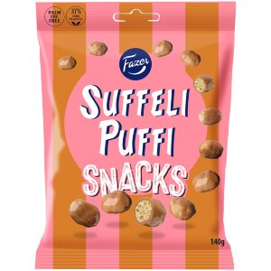 Fazer Suffeli Puffi Snacks Candy Bag 140g