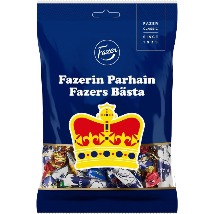 Fazer's Best Filled Caramel Mix Bag 220g