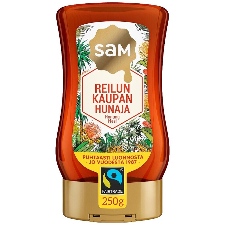 Honeyed SAM Fair Trade Honey 250g