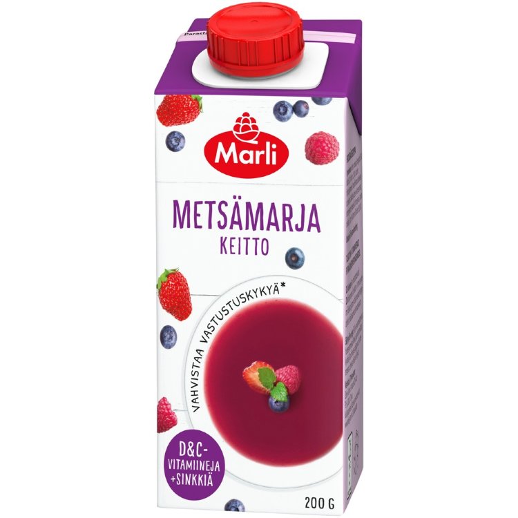 Marli Forest Berry Soup +D&C Vitamins, Zinc 200g