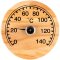 Round Sauna Thermometer