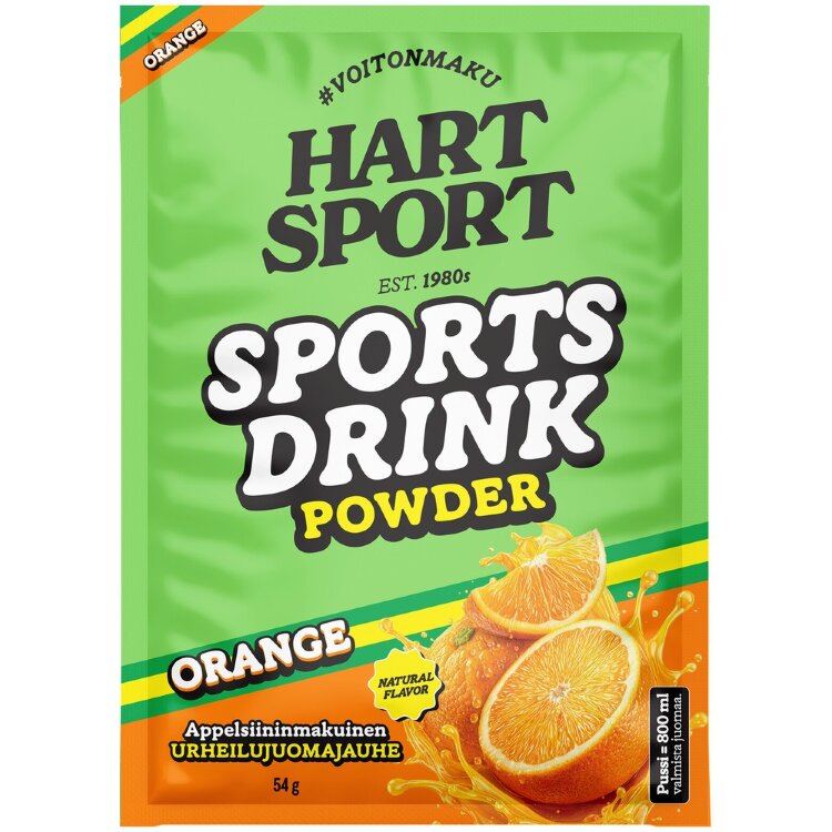 HartSport Sports Drink Powder Orange 54g