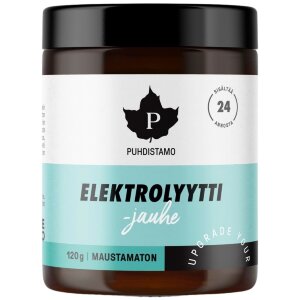 Puhdistamo Electrolyte Powder Unflavored 120 g
