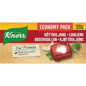 Knorr Meat Stock Cube 20x10g