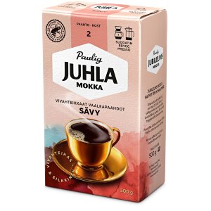 Paulig Juhla Mokka Shade Coffee Filter Grind 500g