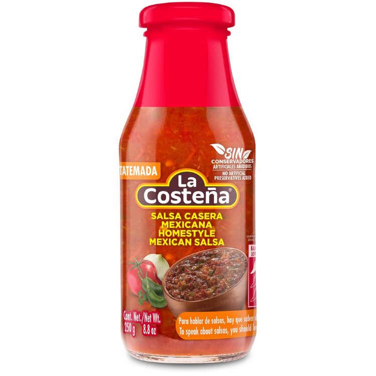 La Costeña Salsa Casera Mexicana Salsa Sauce 250g