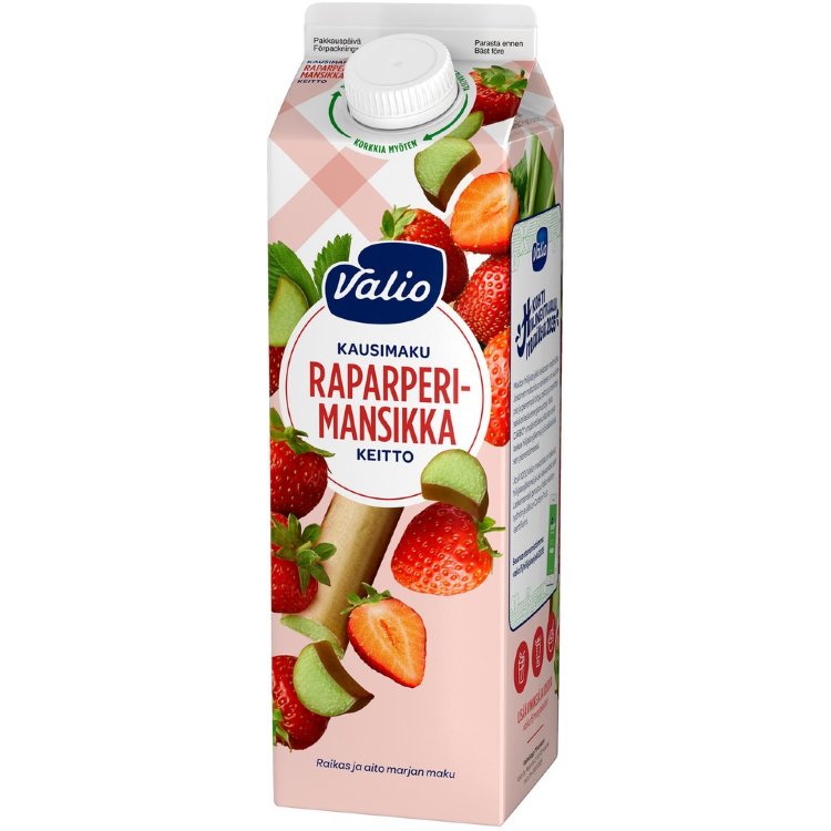 Valio Rhubarb-Strawberry Soup 1 kg