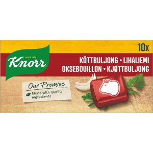 Knorr Meat Stock Cube 10x10g