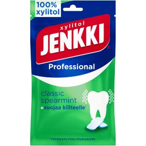 Jenkki Professional Classic Spearmint Full Xylitol Chewing Gum 90g