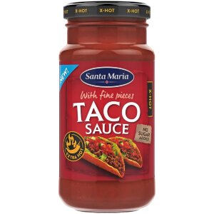Santa Maria Taco Sauce X-hot, Extra Spicy Taco Sauce 230 g