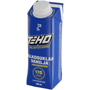 TEHO White Chocolate-Vanilla + Mg Recovery Drink 0.33 l
