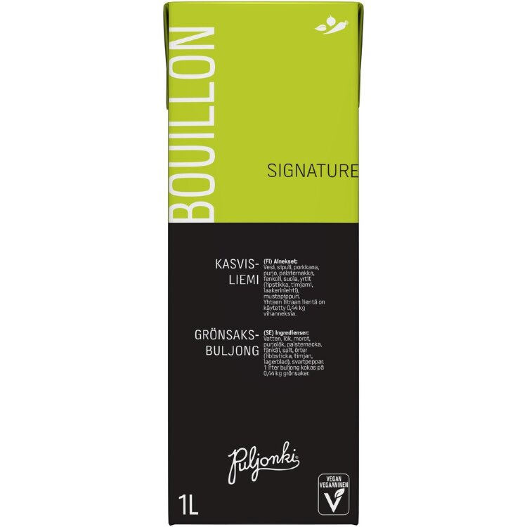 Puljonki® Signature Vegetable Broth 1 l Tetra